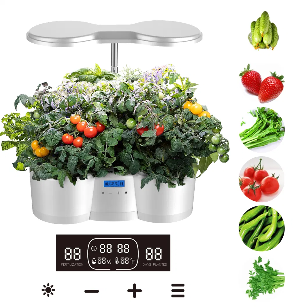 Self Watering Pot Indoor Growing System Smart Garden Planter