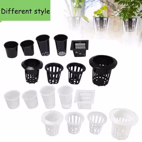 Vaso in rete per coltivazione di verdure in plastica per giardino domestico per coltura idroponica